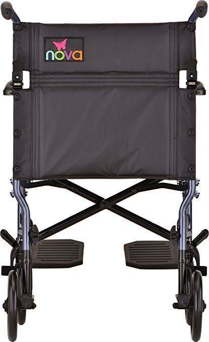 Blue Lightweight Transport Chair P625