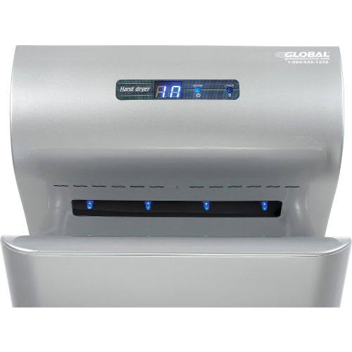 Silver High Velocity Vertical Hand Dryer P5064