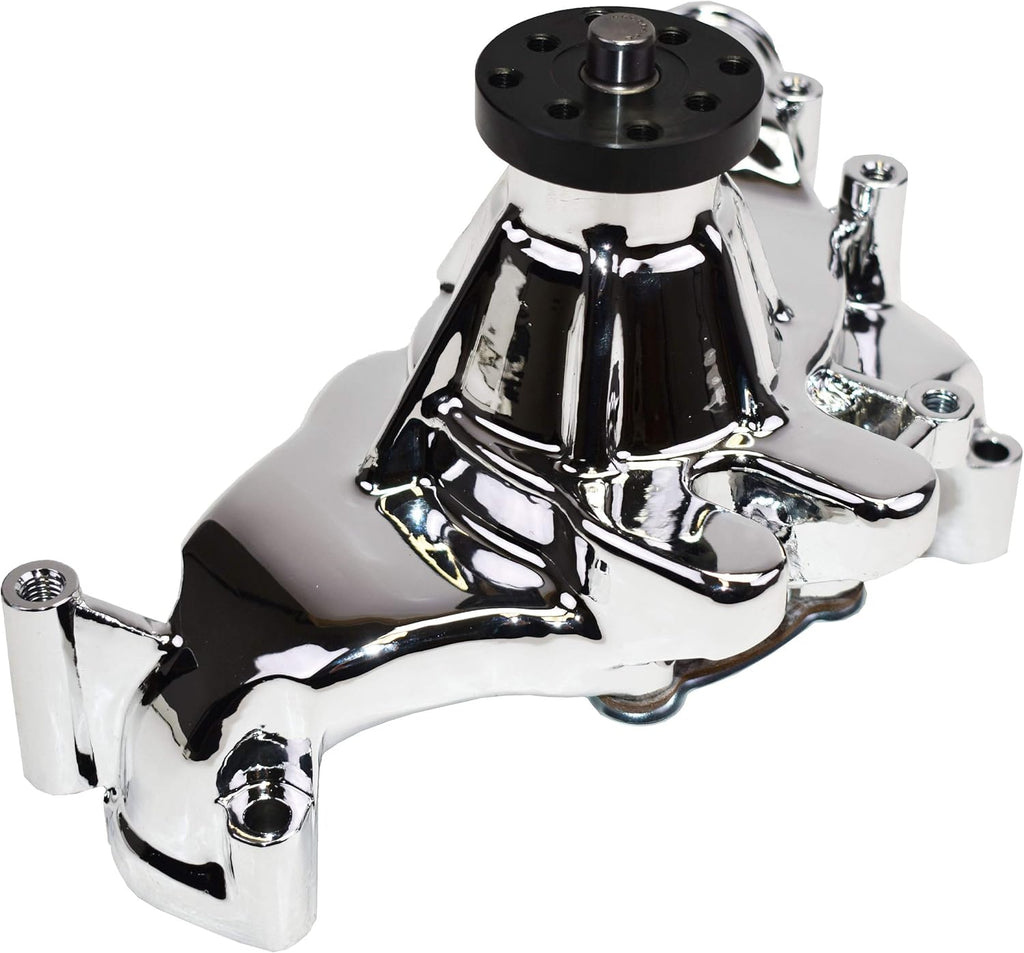 Chrome 8-Blade Aluminum Long Water Pump S1353