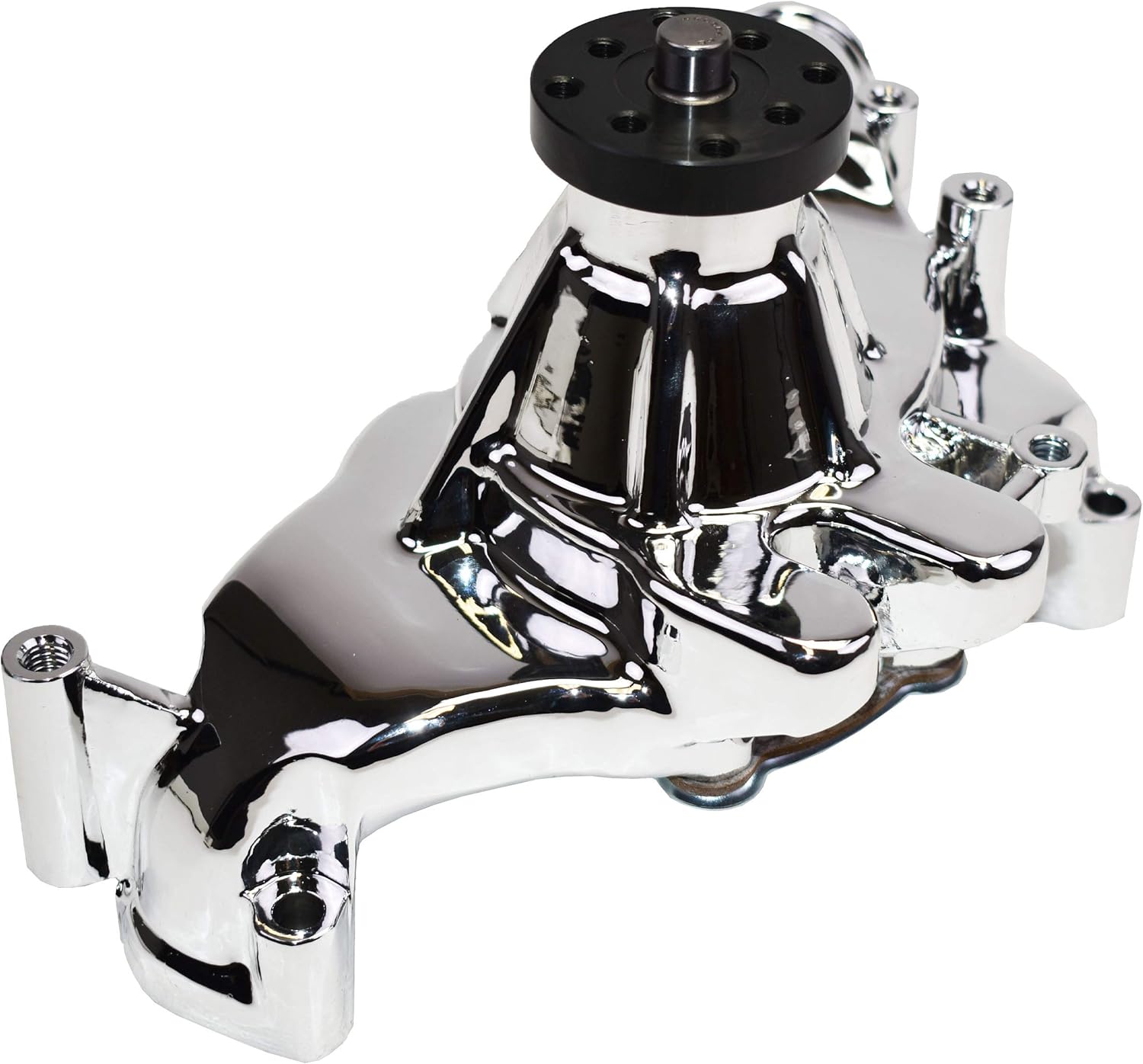 Chrome 8-Blade Aluminum Long Water Pump S1353