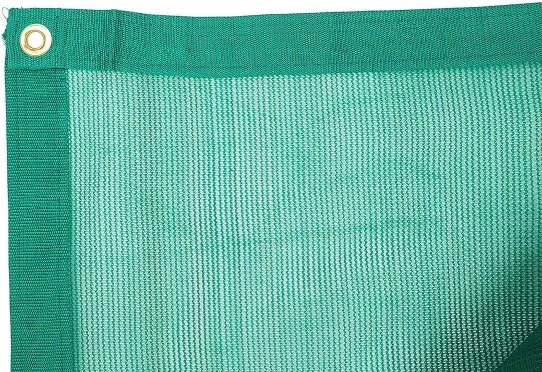 16' x 24' Green Heavy Duty 6 Oz 70% Shade Mesh Tarps with Grommets P820