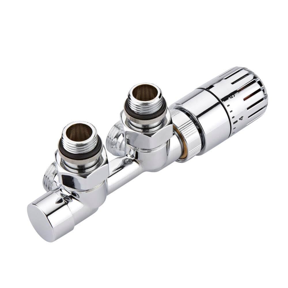White Vertical Hot Water Radiator Z168586