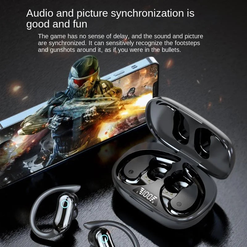 IPX7 Waterproof TWS Wireless Sports Headset T175