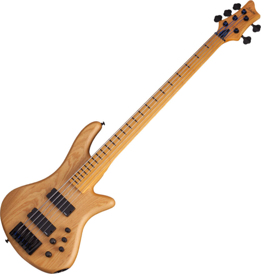 Aged Natural Satin Fretless Electric Bass Q341