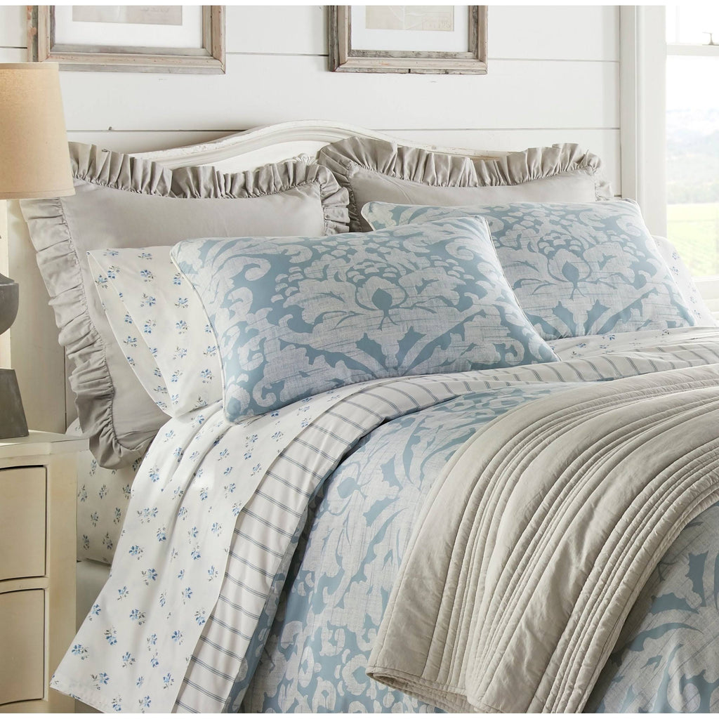 Blue Duvet Cover Set, Full/Queen V322273