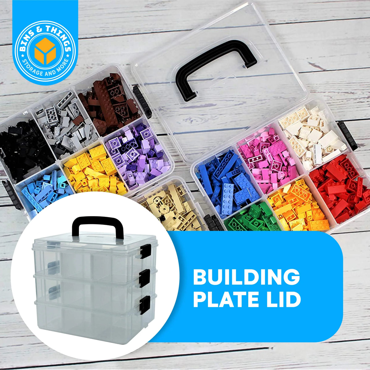Toy Organizer with 18 Adjustable Compartments R689