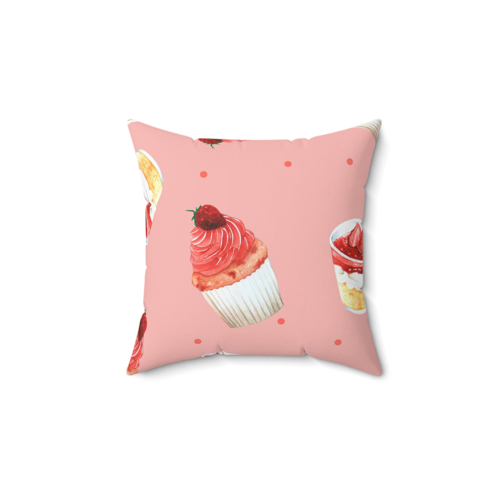 Strawberry Shortcake Square Pillow L553