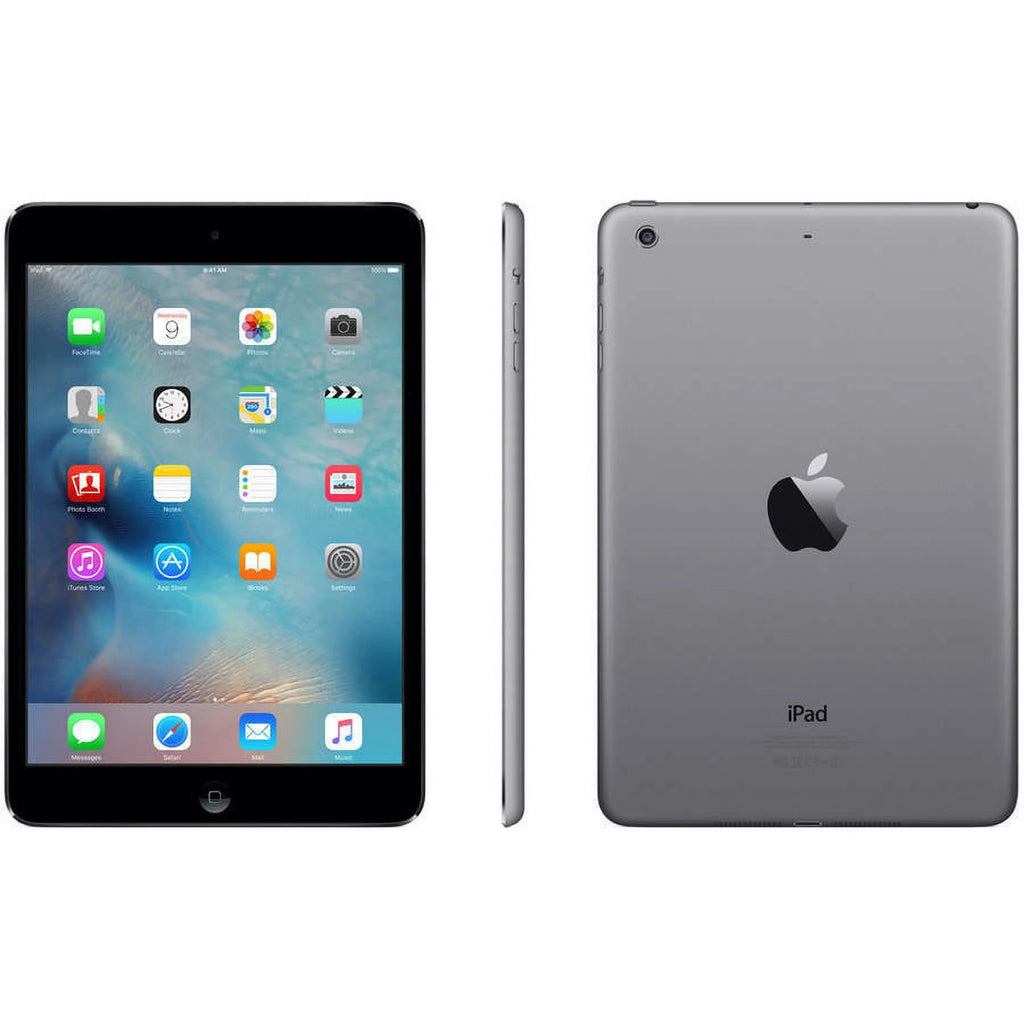 Used iPad Mini 2 16GB Space Gray WiFi 7.9" Tablet Bundle R6459