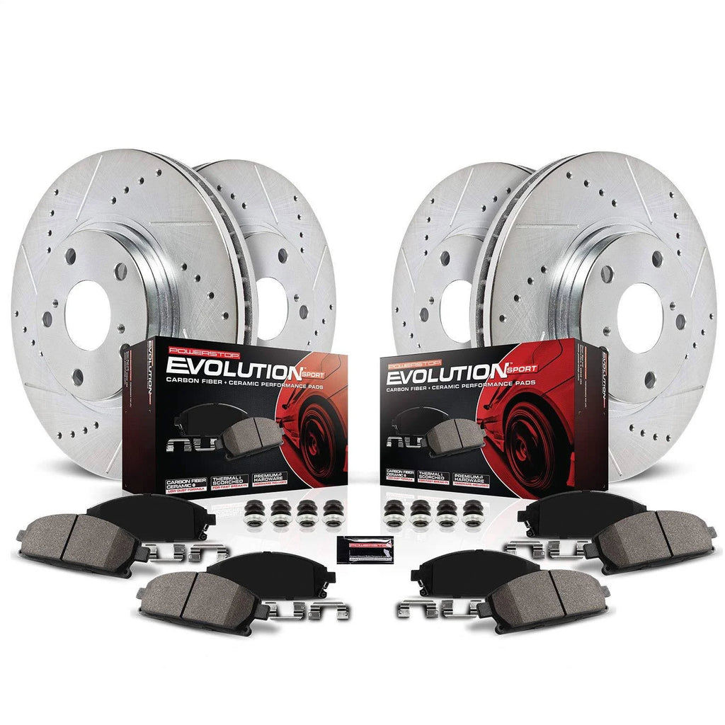Front and Rear Z23 Evolution Sport Brake Kit Z910