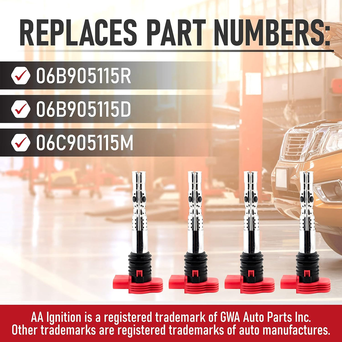 Ignition Coil Pack Set of 4 O94170