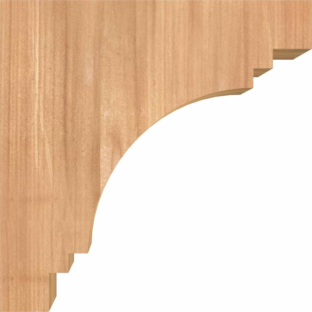 Pescadero Smooth Corbel, Western Red Cedar C1737