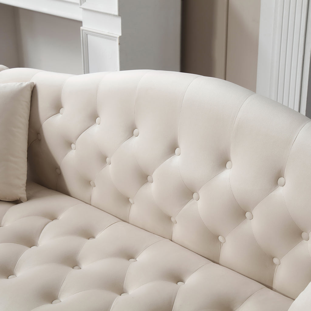 Chesterfield Velvet Loveseat S787636