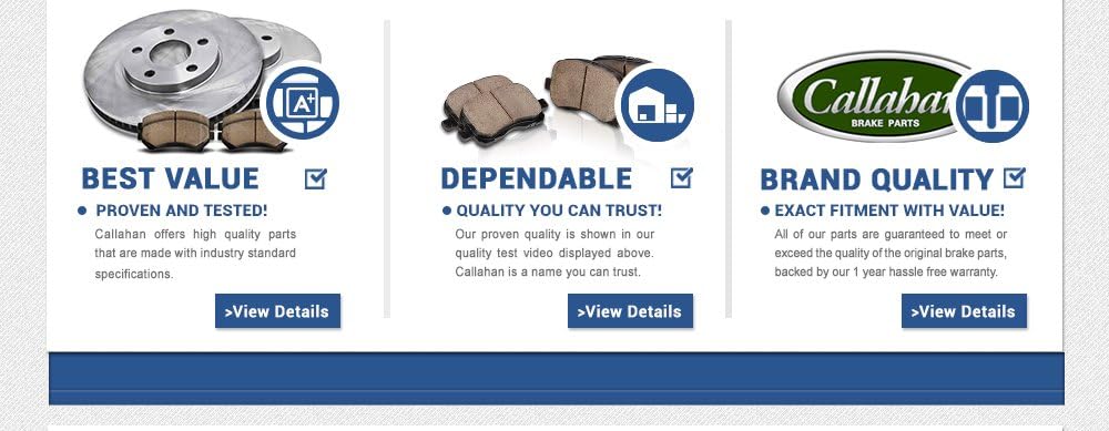 Front + Rear Semi-Loaded Brake Calipers Kit with Hardware C341