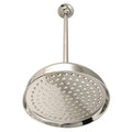 Polished Nickel Ceiling Mount Fixed Shower Head with 17 in. Shower Arm B614