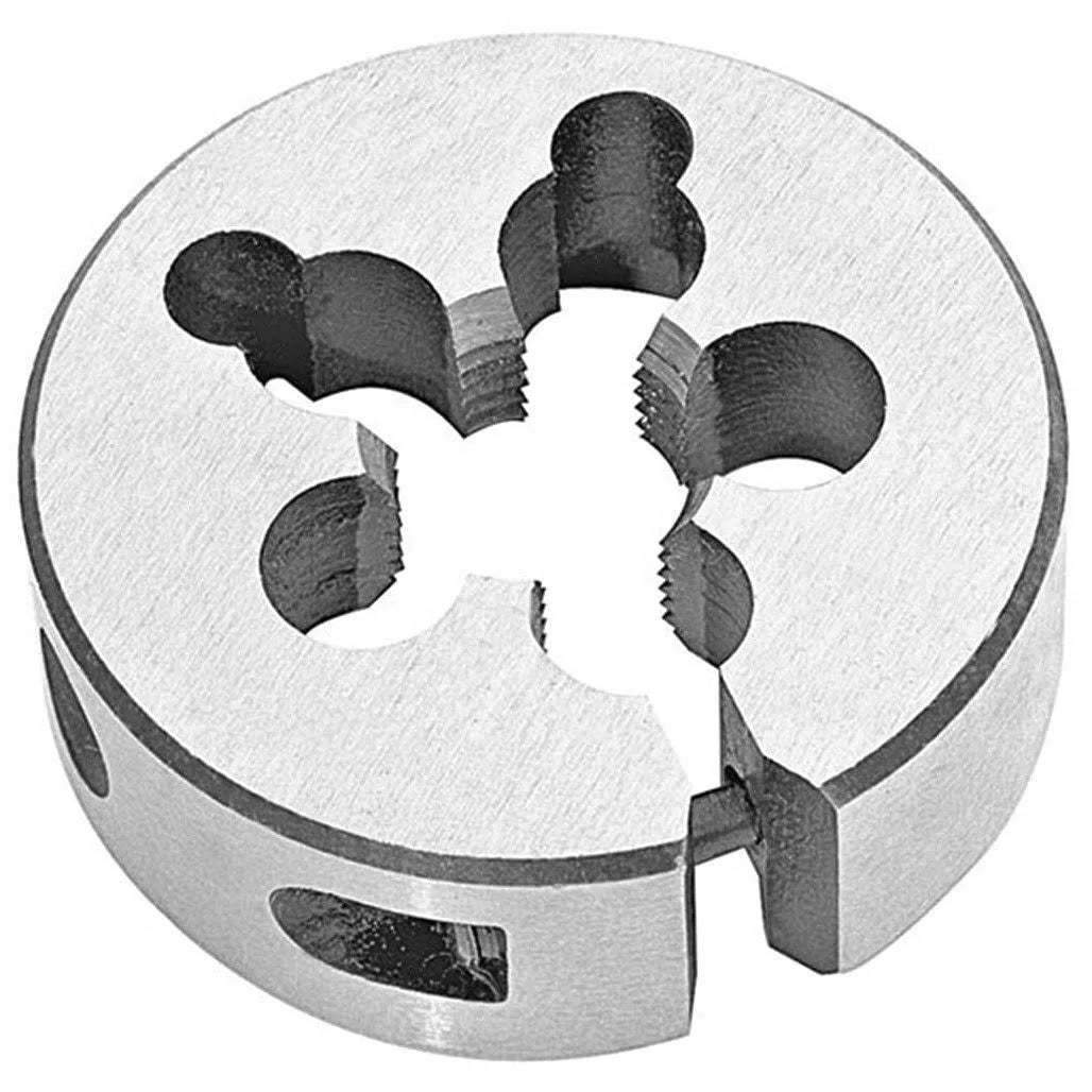 1-3/16 inch-8 x 2-1/2 inch OD HSS Round Adjustable Die Q9450