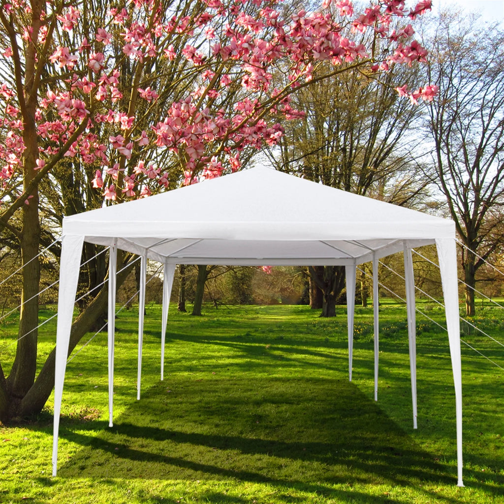 White Waterproof Portable Gazebo Tent L570785