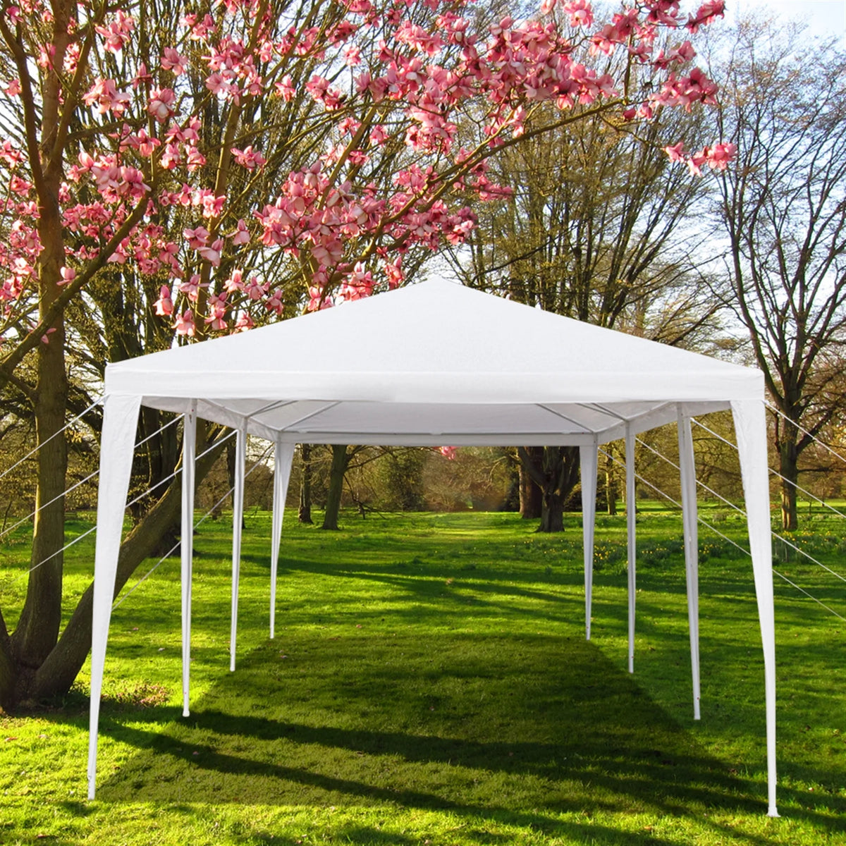 White Waterproof Portable Gazebo Tent L570785