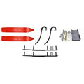 7 1/4 inch Snowmobile Skis with 6 inch Round Bars Kit R267