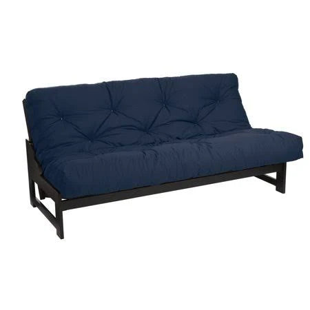 Blue Queen-size 5-Inch Futon Mattress J137