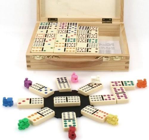 Dominoes Mexican Train Double 12 O713