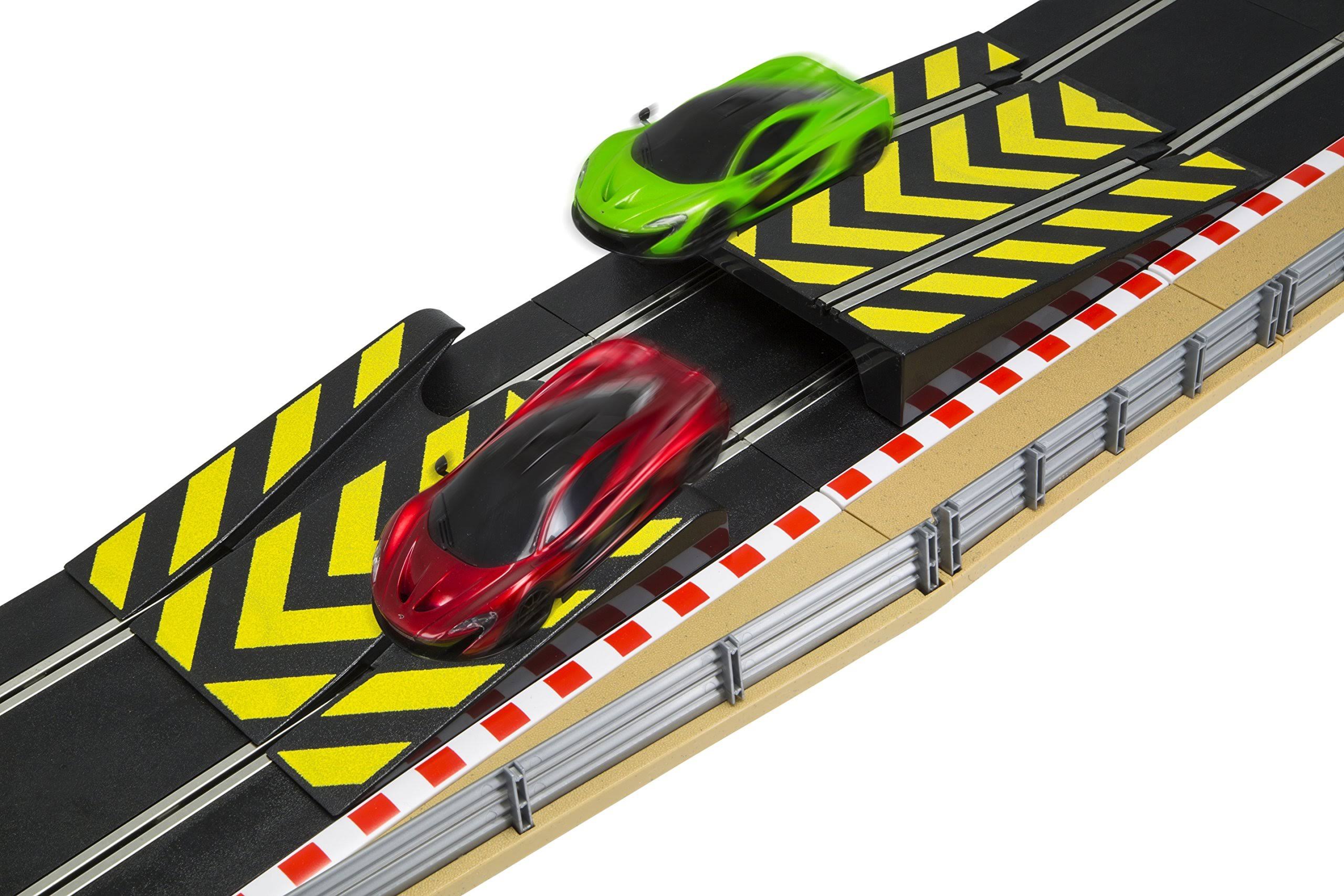 Track Extension Pack with Ramp Up and Ramp Down, 2 Hairpin Curves, 2x 1/4 Straight, 4 Side Z2315