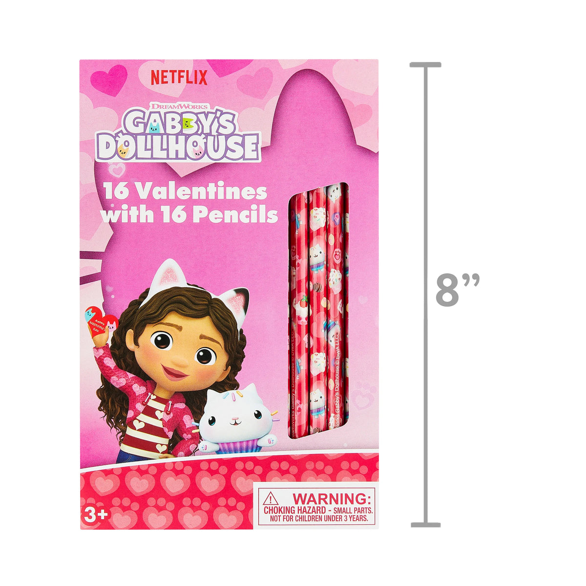 16 Count Greeting Card Set with Pencils N829