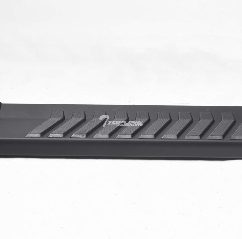 Matte Black Aluminum Side Step Rail Running Boards B188710