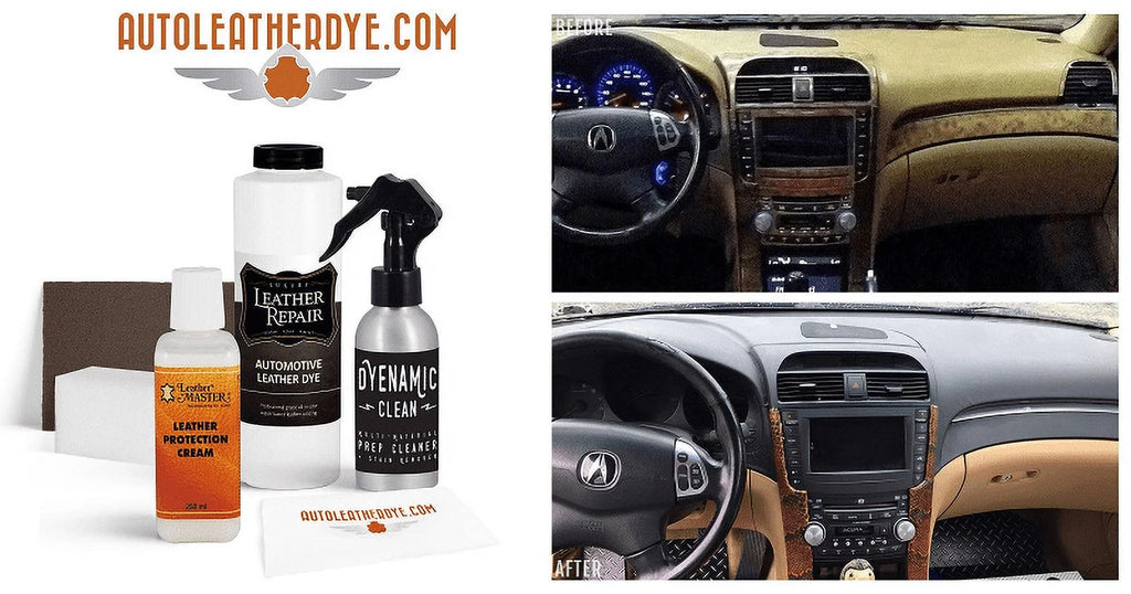 Leather Repair Dye Kit for Automotive Leather & Vinyl J1521
