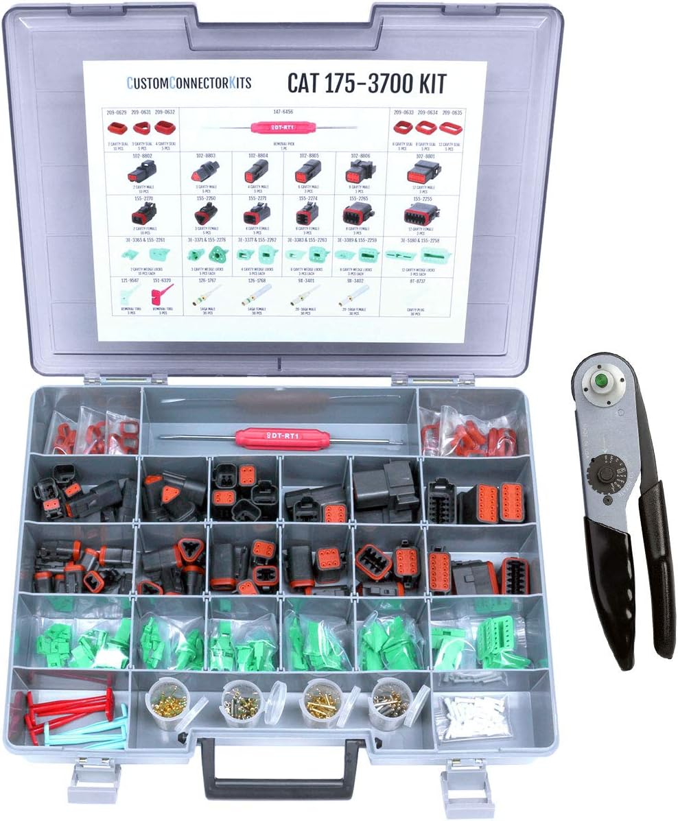 CAT Crimp Tool Field Service Kit for 22-12 AWG B1224