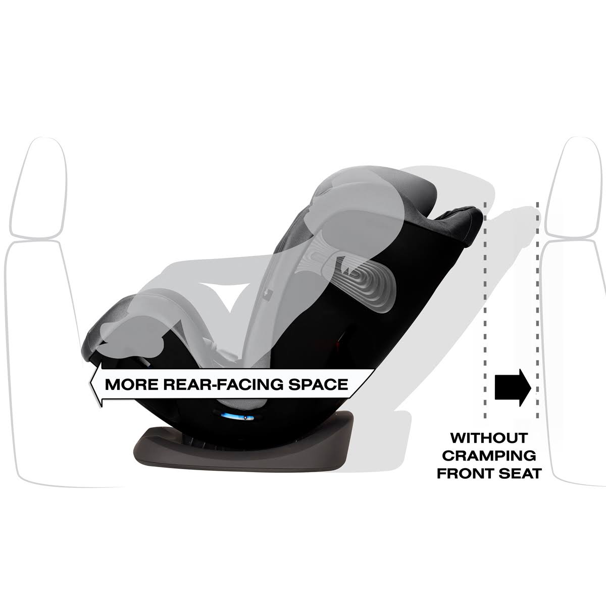 All-in-One Car Seat Pepper Black G5697