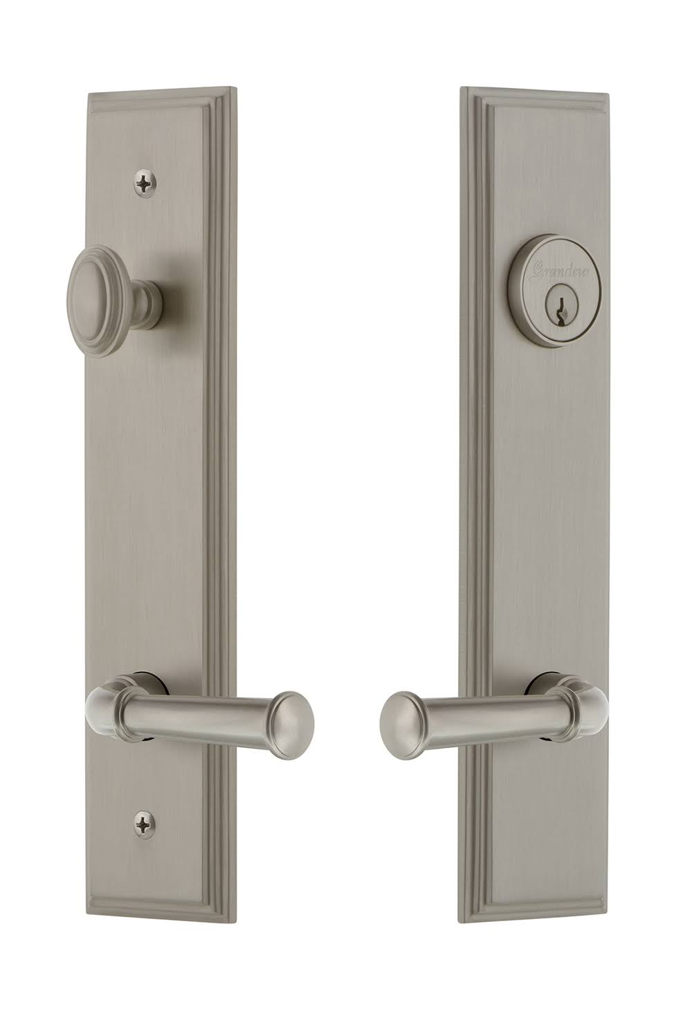 Satin Nickel Entry Lever R634750