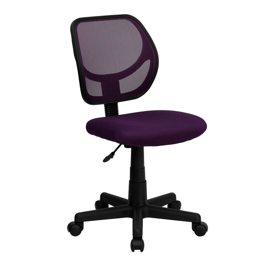 Purple Low Back Task Chair N897208