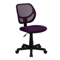 Purple Low Back Task Chair N897208
