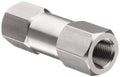 1/2 in 316 Stainless Steel Inline Poppet Check Valve M90950