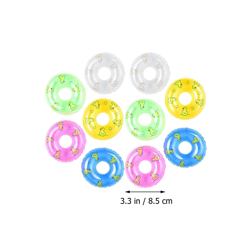 10pcs Inflatable Dolls Swim Rings Toys L99564