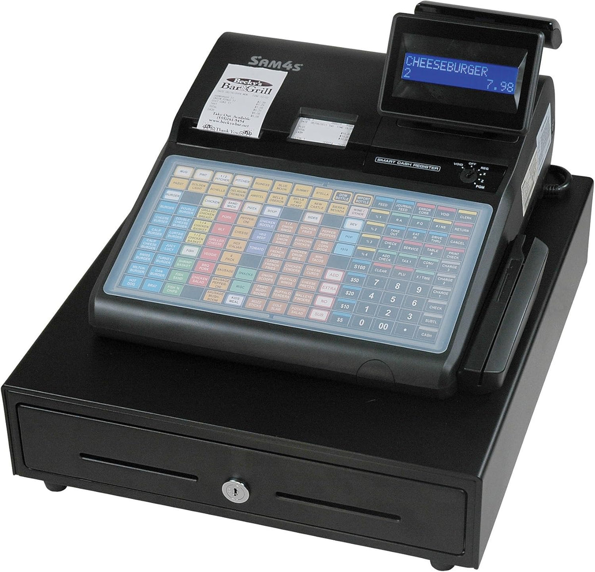 Cash Register with Receipt Printer Q8440