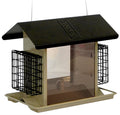 Large Bird Hopper Feeder, 8 lb, Metal/Plexiglas, 10.9 in H E107002