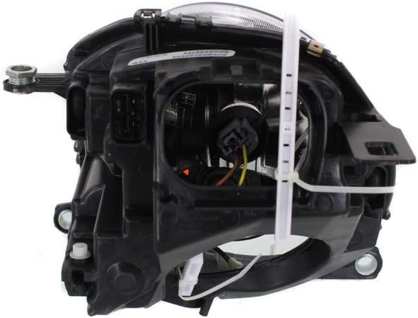 Headlight Assembly with Yellow Indicator Driver Side W576