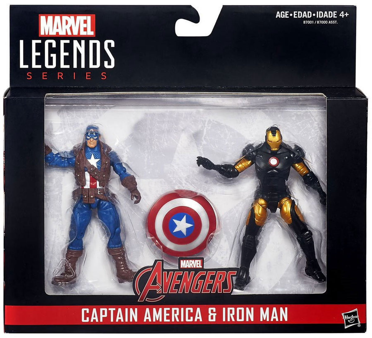 Captain America & Iron Man Action Figure 2-Pack Z1527