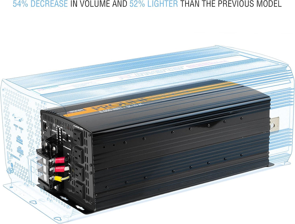 48V 10000 Watt Power Inverter Black P11508