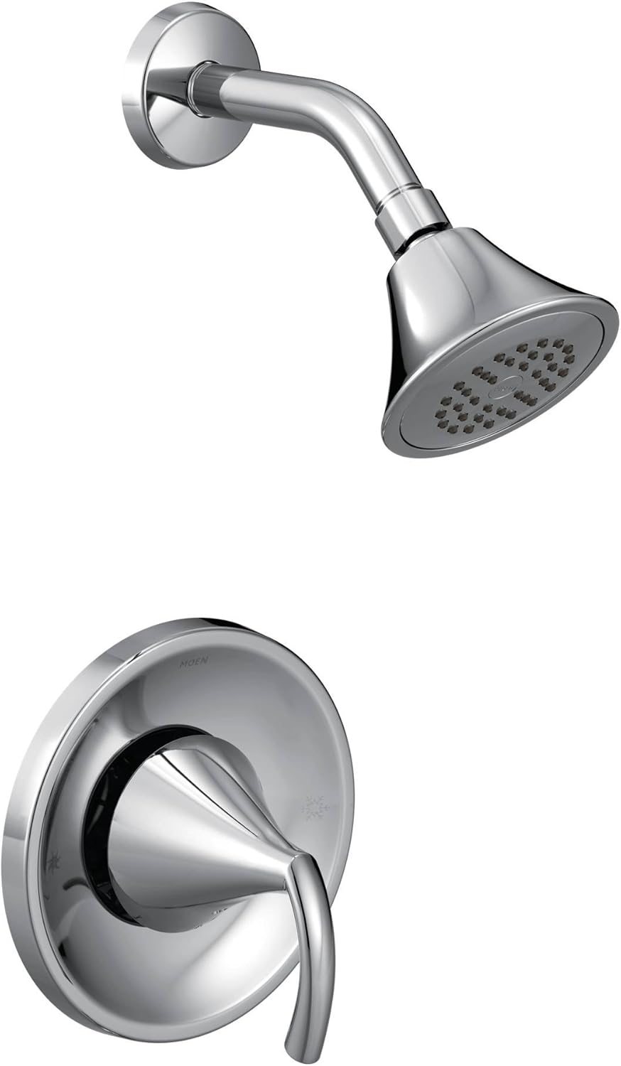 Chrome 1-Handle Shower Trim, Pack of 2 N405