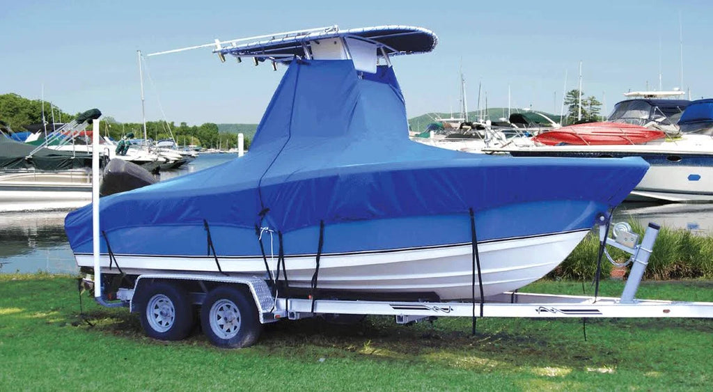 22x22x102x22 in Teal Boat Cover C418