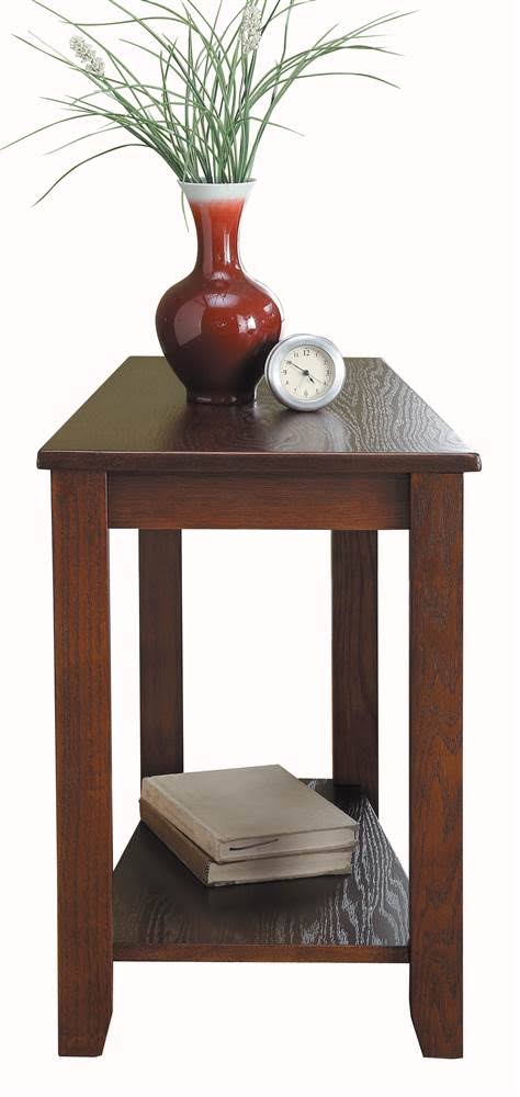 Espresso Chairside Table C9012