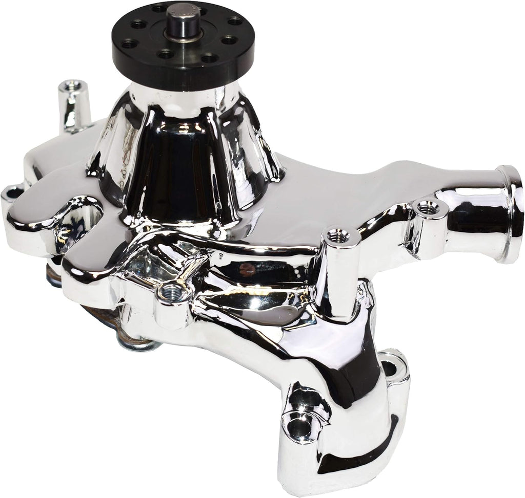Chrome 8-Blade Aluminum Long Water Pump S1353