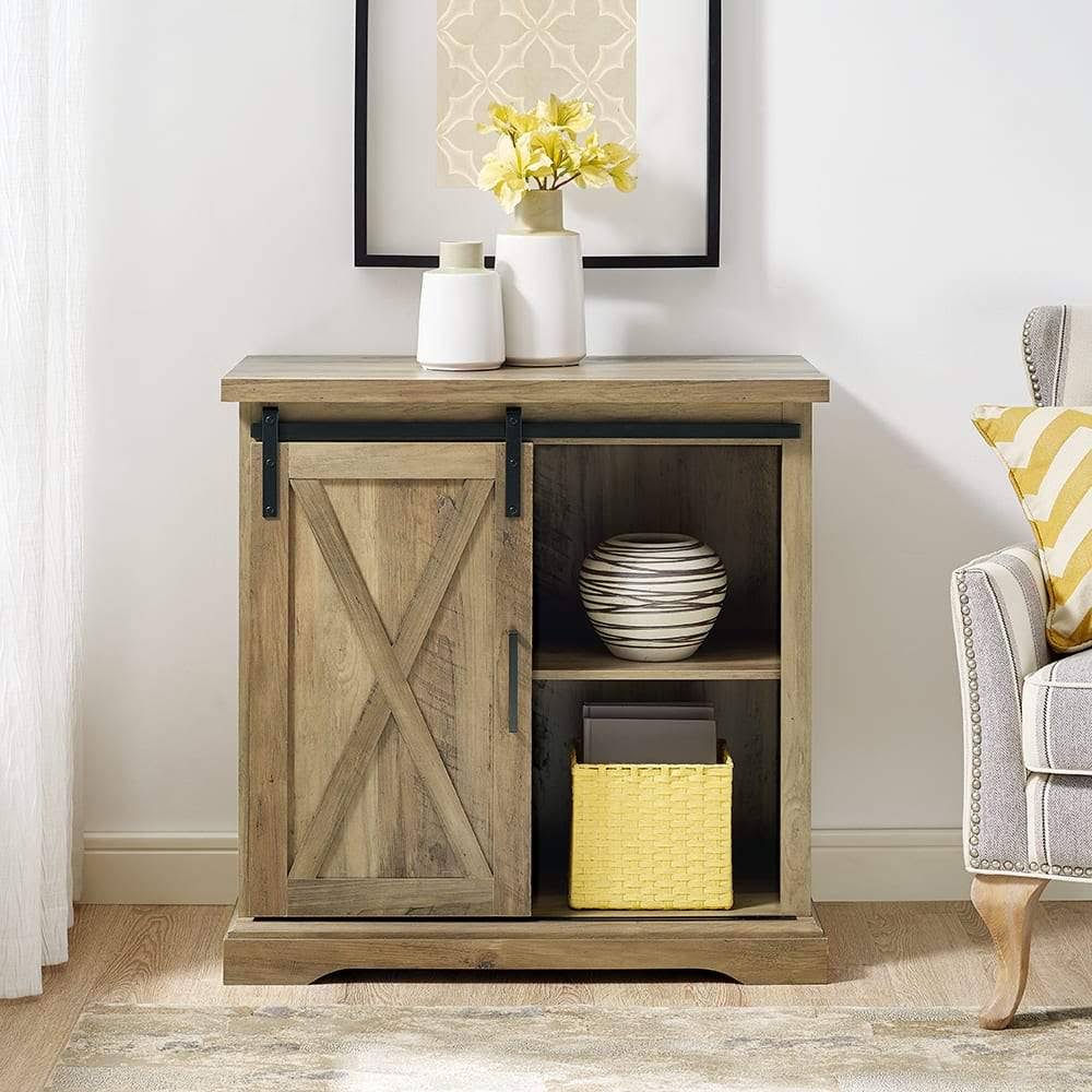 White Oak Rustic Farmhouse Buffet G603