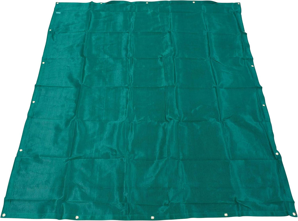 16' x 24' Green Heavy Duty 6 Oz 70% Shade Mesh Tarps with Grommets P820