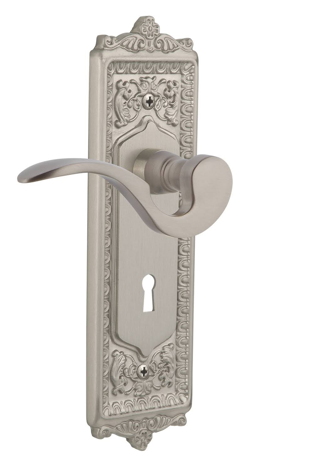 Satin Nickel Privacy Door Lever Set K65470