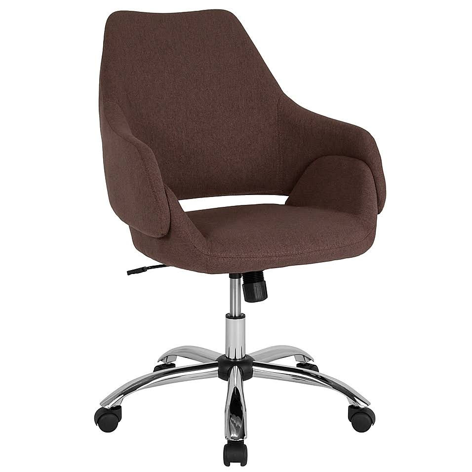 Brown Swivel Office Chair N42982
