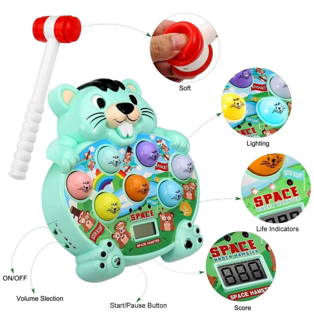 Whack A Mole Game with 2 Soft Hammers Z425