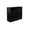 Black 2-Door Accent Cabinet B48247